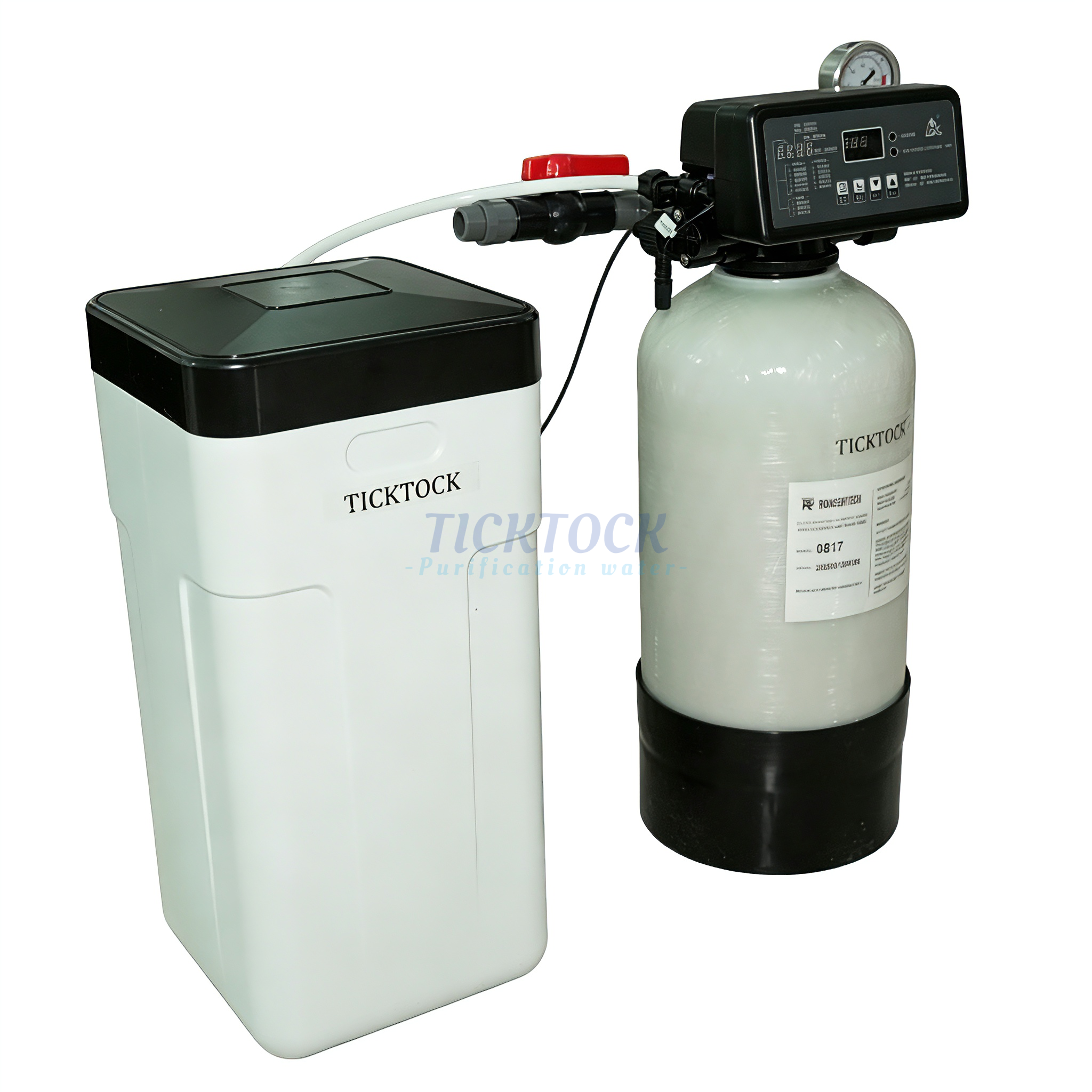 300L Food Grade Water Softener With Runxin Automatic Valve