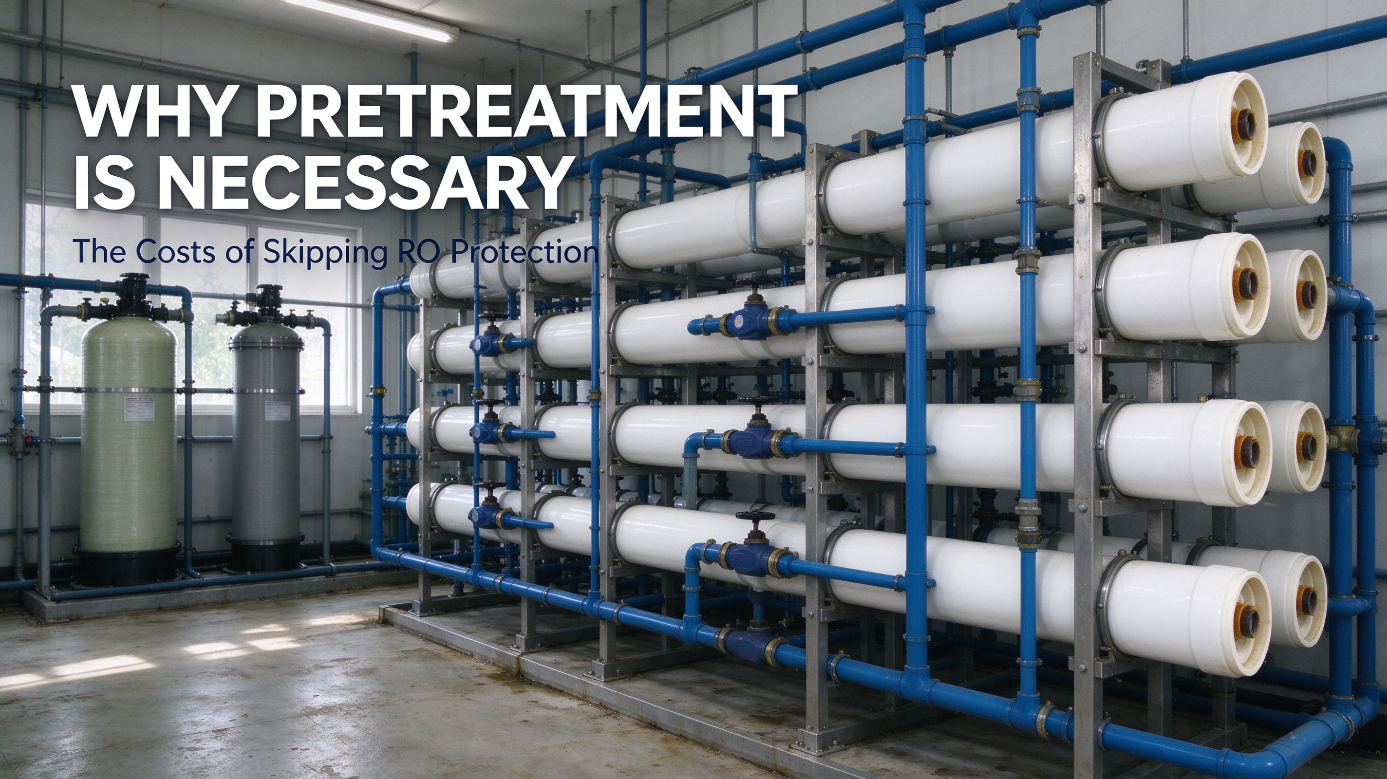 Why Raw Water Pretreatment Is Necessary? The Costs of Skipping Pretreatment
